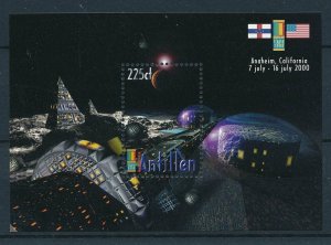 [NA1319] Netherlands Antilles Antillen 2000 Space shuttle Anaheimsheet MNH