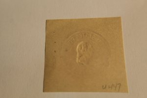 US U447 CUT SQUARE UNUSED