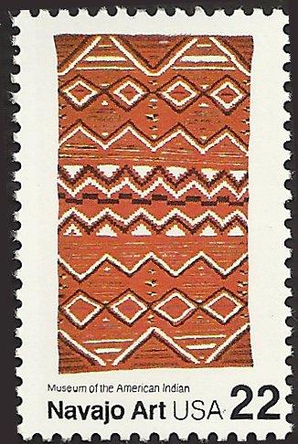 # 2238 MNH - SCV-0.80 - NAVAJO RUGS