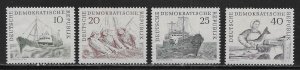 Germany DDR 545-48 Deep Sea Fishing MNH