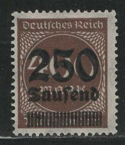 Germany Reich Scott # 258, mint nh