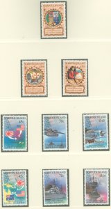 Norfolk Island #517-525  Single (Complete Set) (Military)