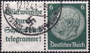 Germany Used w/Label - Scott# 419