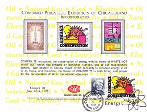 COMPEX '83 Souvenir Card #1134 #1547 #1723 Replicas Chicago Show Cancel 1978