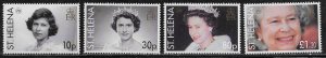 St Helena Scott #'s 898 - 901 MNH