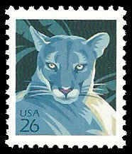 PCBstamps   US #4137 26c Wildlife-Florida Panther, MNH, (25)