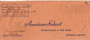 United States A.P.O.'s Soldier's Free Mail 1943 U.S. Army, A.P.O. [862] St. J...