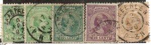 Netherlands 46, 46a, 47-49 Used