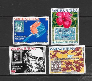 WALLIS & FUTUNA #C90-93 ROWLAND HILL MNH