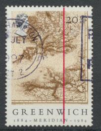 Great Britain SG 1255 - Used - Greenwich Meridian