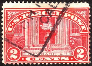 1913, US 2c, Parcel Post, Used, Sc Q2