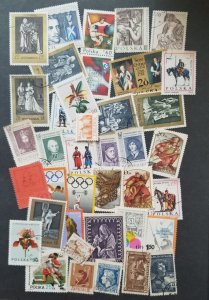 POLAND Vintage Stamp Lot Collection Used  CTO T5831