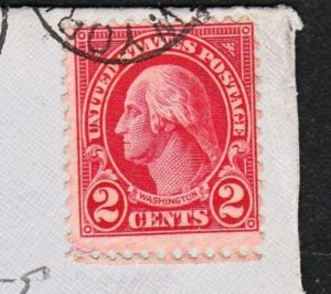 Scott #634A - postage due from England – great auxiliary markings