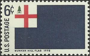 # 1351 MINT NEVER HINGED BUNKER HILL 1775