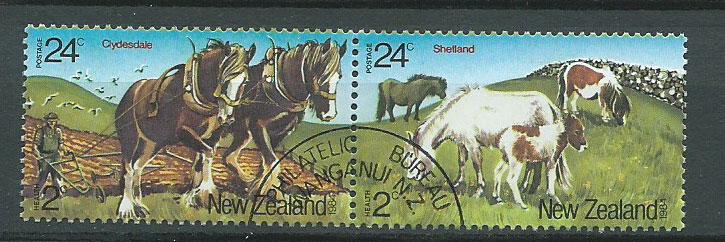 New Zealand SG 1345 1346 se-tenant pair Philatelic Bureau...