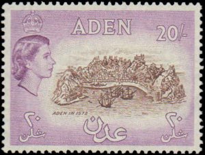 Aden #61, Incomplete Set, 1953-1959, Never Hinged