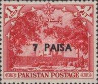 MNH** Pakistan - Previous Stamps Surcharged with New Currency-1961