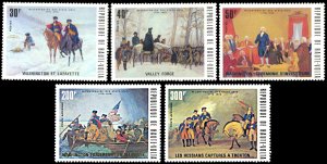 Upper Volta 365-367,C209-210, MNH, American Revolution Bicentennial