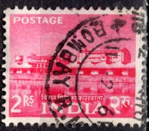 India: 1959; Sc. # 317, Used Wmk 324, Single Stamp