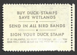 Doyle's_Stamps: 1977 Mint $5.00 Federal Duck Stamp Scott #RW44*