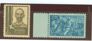Cuba #366-7 Mint (NH) Single (Complete Set)