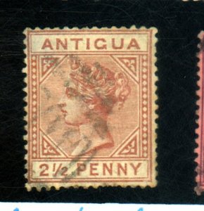 ANTIGUA #13 USED FVF THIN Cat $68