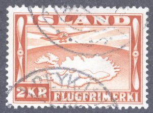 Iceland, Scott #C20, Used
