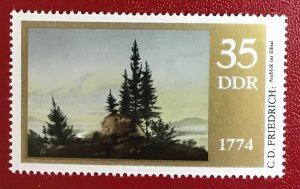 1974 DDR Sc 1561 MNH OG 35pf View of the Elbe Valley CV$0.25 Lot 1160