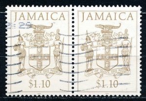 Jamaica #661A Horiz Pair Used
