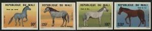 Mali 512-5 imperf MNH Horses