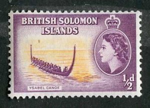 Br. Solomon Islands 1956 #89 mnh cv. $0.25 ( bcxx10430 )