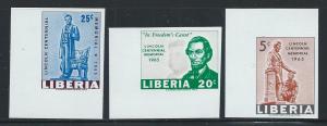 LIBERIA SC# 423-5 IMPF VF/MNH 1965