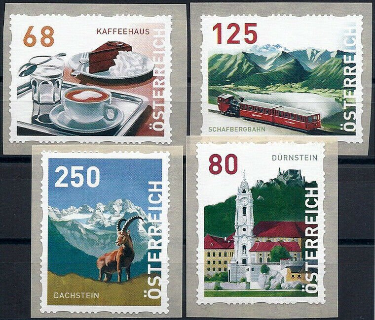 2017 Austria Definitives, Dispencer-Stamps, 1. Edition VF/MNH, LOOK! RARE!