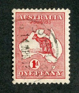 1913 Sc #2 used cv.$1.75 ( 13 Australia )