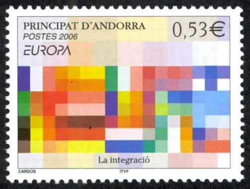 Andorra, French Sc# 612 MNH 2006 Europa