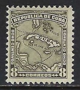 Cuba 258 MNG MAP Q271