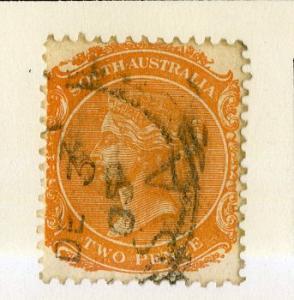 SOUTH AUSTRALIA 65 USED (SHADES OF ORANGE) BIN $0.50 ROYALTY