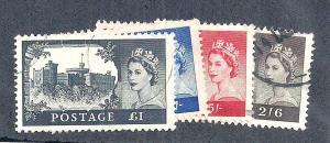 GREAT BRITAIN Sc#525-528 Complete Used Set