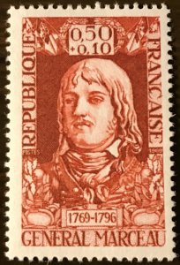 France B426 (2) - MINT 50¢+10¢ Gen. Francois Marceau F/VF, MNH - 2011 SCV 50¢