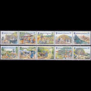 GUERNSEY 2002 - Scott# 775-6 Vacations Set of 10 NH