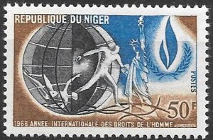 Niger 205 MNH VF 2020 CV $0.80