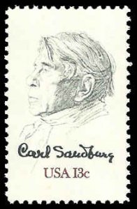 PCBstamps   US #1731 13c Carl Sandburg, Poet, 1978, MNH, (2)