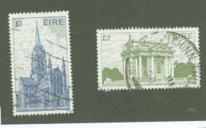 Ireland #555-556 Used