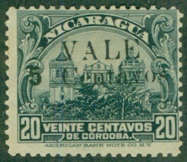 NICARAGUA 392 MNG w/cert (RL) 6639 CV $110.00 BIN $60.00