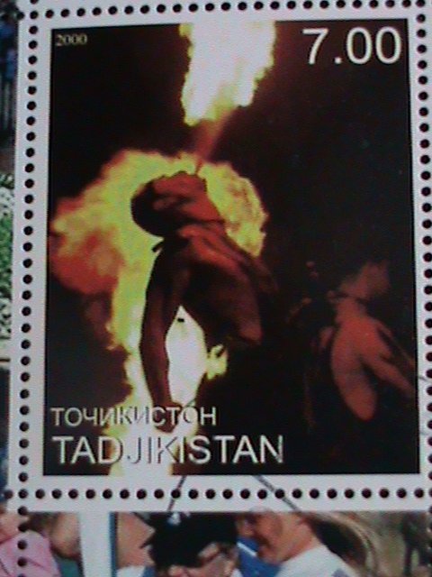 ​ Tajikistan  Stamp:2000-Sydney 2000 opening ceremony CTO full Stamp sheet