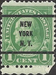 # 632 Used Green Ben Franklin