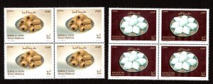 2023 - Algeria - Traditional cakes- Desserts- Foods-Block- Complete set 2v.MNH**