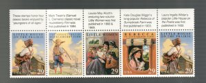 2785-88 CHILDREN'S CLASSISC STORIES FRESH Strip of 5 with Header Info)