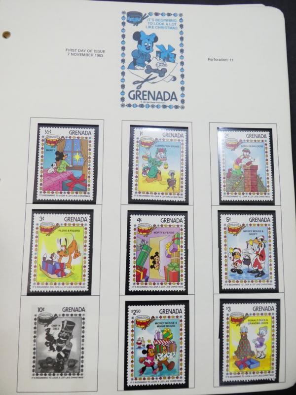 EDW1949SELL: Grenada Schöne Sammlung von VF MNH Disney Sets, S/S & Shtlts