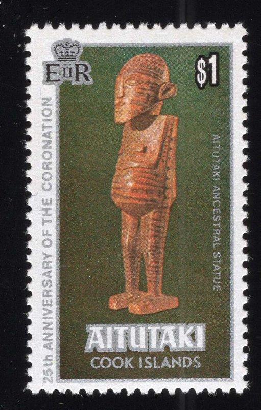 Aitutaki Scott #166a-166b-166c Stamp - Mint NH Set